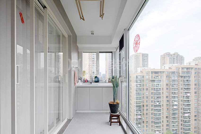 阳台装修实景图 阳台装修实景图